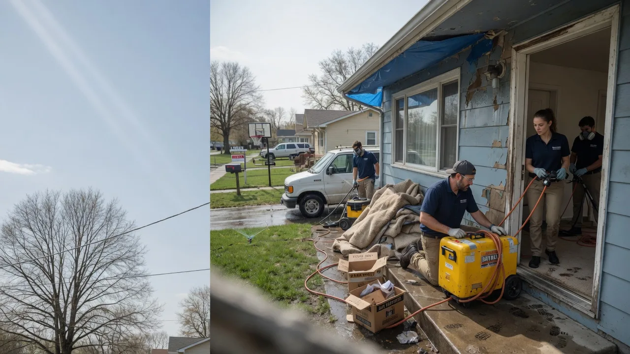 Basement Flood Cleanup in Morrisville, MO near me